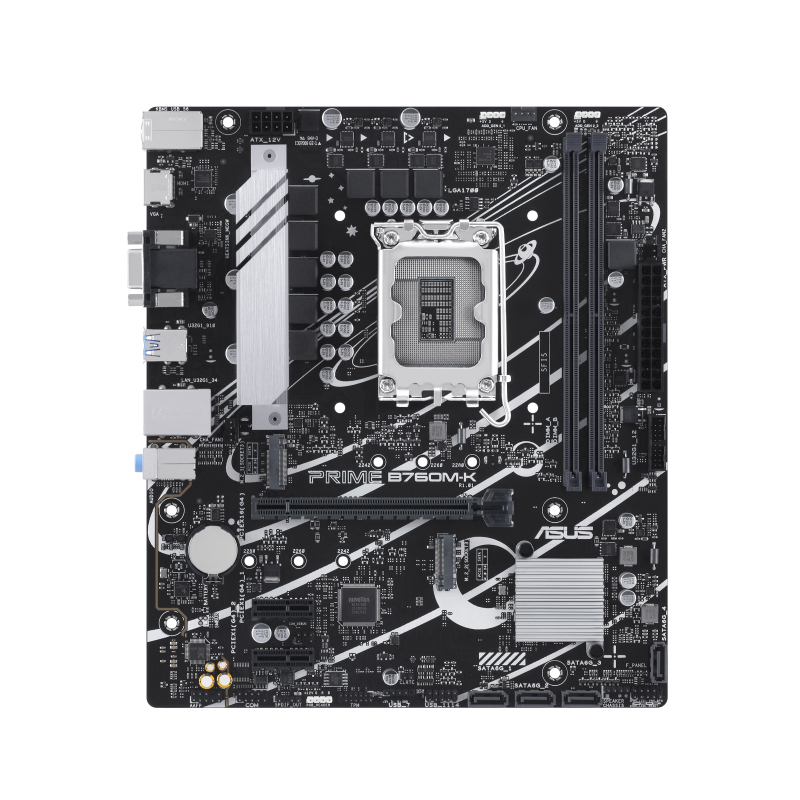 ASUS PRIME B760MK LGA 1700 2xDDR5 microATX 4xSATA MB 1xHDMI 21 1xDSub 2xM2