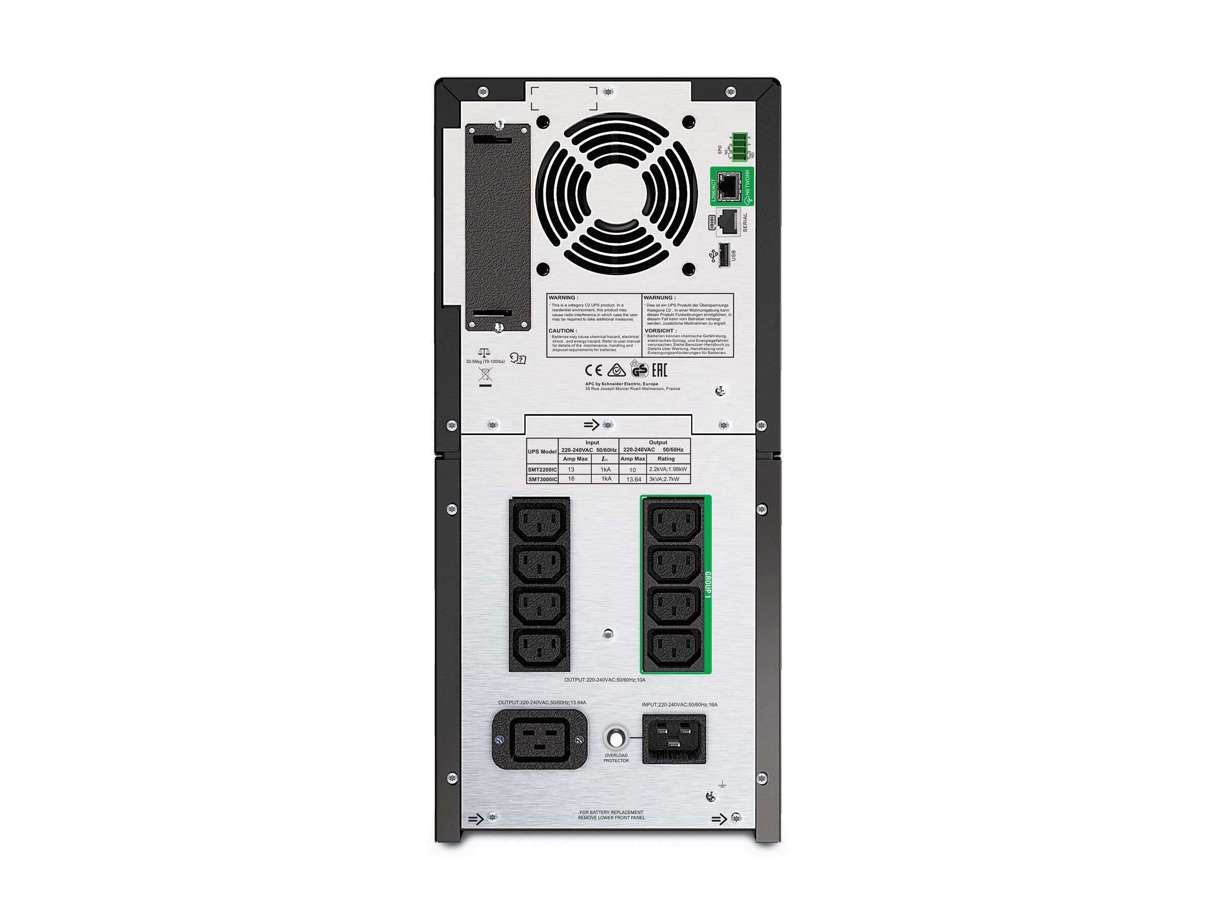 APC SmartConnect UPS SMT 2200 VA Tower APC SmartConnect UPS SMT 2200 VA Tower