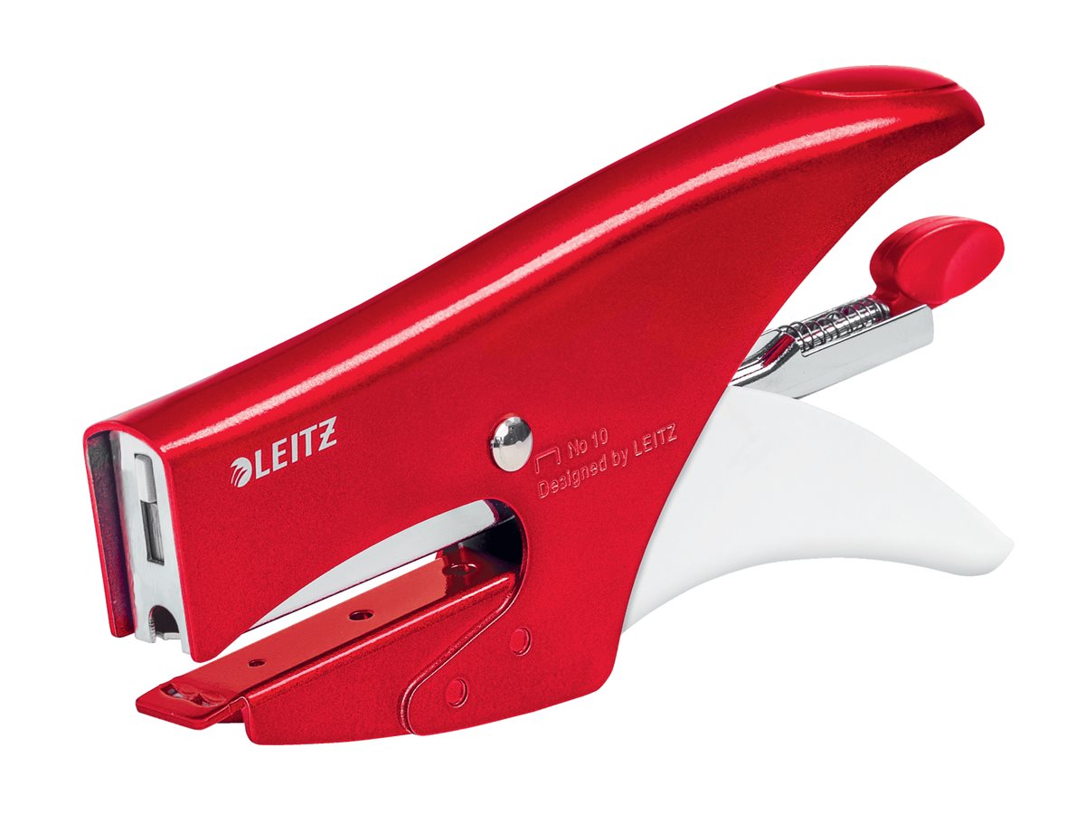 LEITZ Heftzange 5531 WOW rot-metallic LEITZ Heftzange 5531 WOW rot-metallic