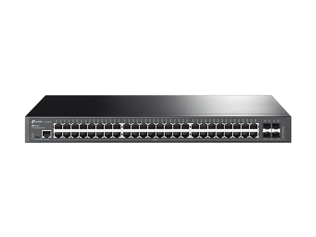 TP-LINK SG3452X Omada 48-Port Gigabit L2+ Managed Switch with 4 10GE SFP+ Slots