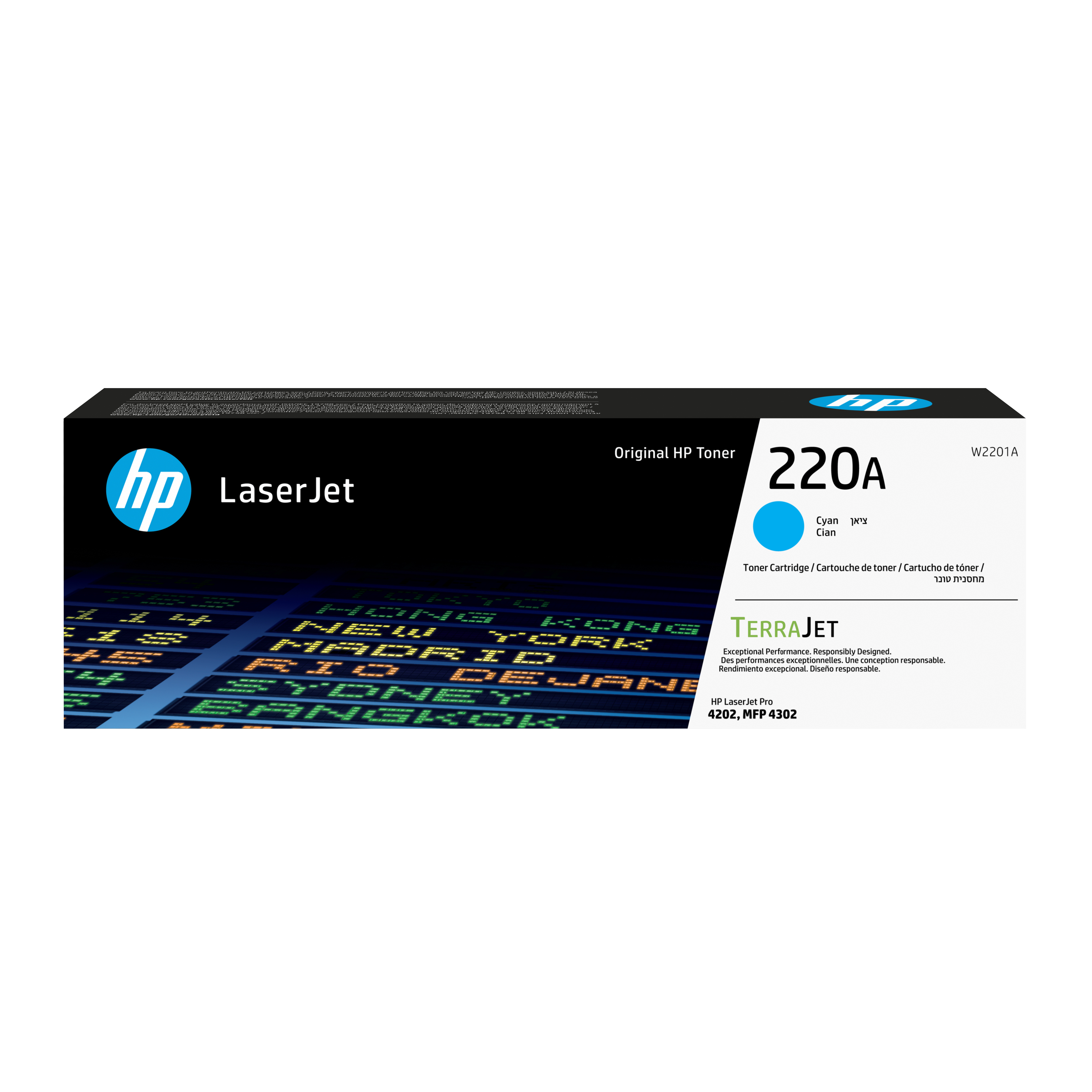 HP 220A W2201A cyan Tonerkartusche