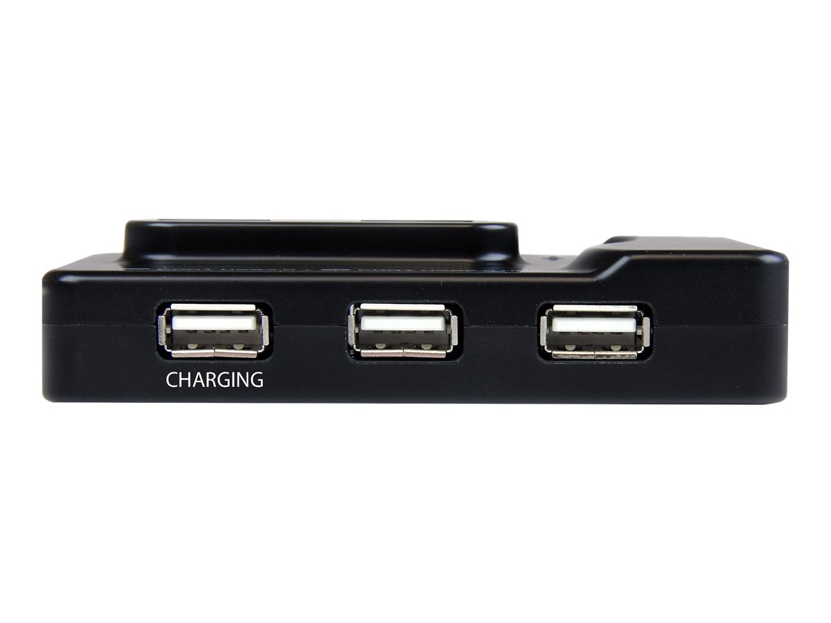 StarTech.com 6 Port USB 3.0 / 2.0 Hub mit 2A Ladeanschluss - 2x USB 3.0 SuperSpeed und 4x USB 2.0 Combo Hub - Hub - 6 Anschlüsse