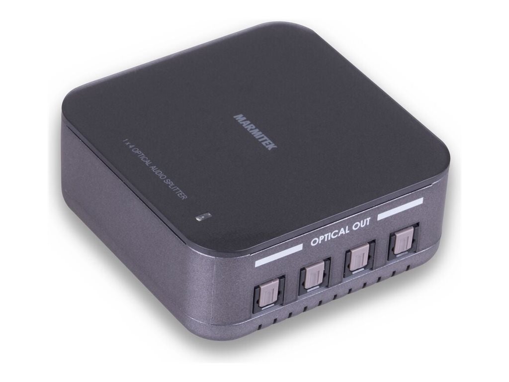 Marmitek Split TS14 Toslink-Splitter 4 Ausgänge