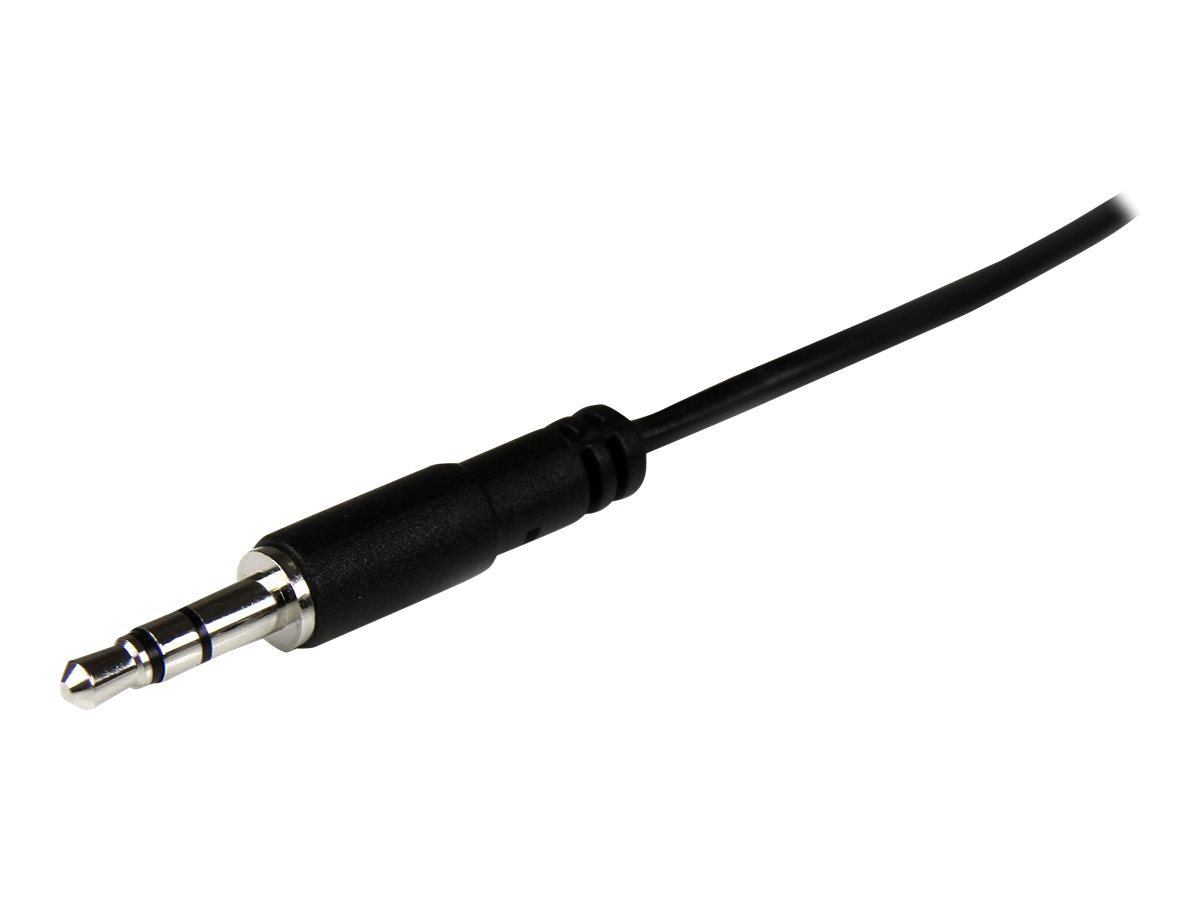 STARTECH.COM 2m Slim 3.5mm Stereo Extension Audio Cable - M/F STARTECH.COM 2m Slim 3.5mm Stereo Extension Audio Cable - M/F