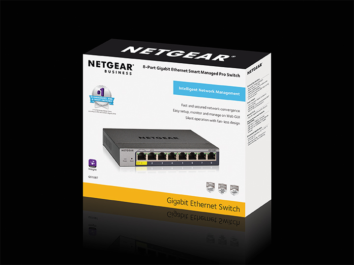 NETGEAR GS108T-300PES SMART CLOUD SWITCH