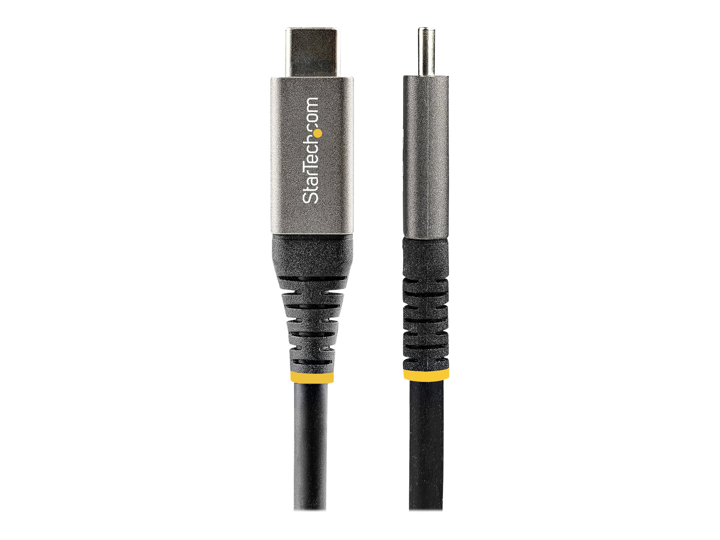 STARTECH.COM 0.5m USB-C cable 10Gbit/s - USB-IF certified USB-C cable - USB 3.1/3.2 Gen 2 Type-C cable - 100W 5A PD DP Alt Mode