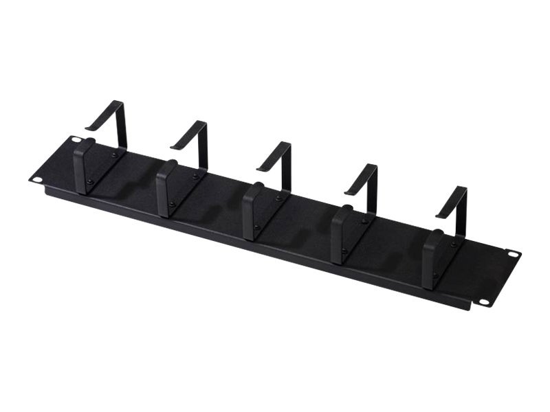 DIGITUS Kabelrangierpanel mit Kabelfuehrungsbuegeln 19 Schw 2H