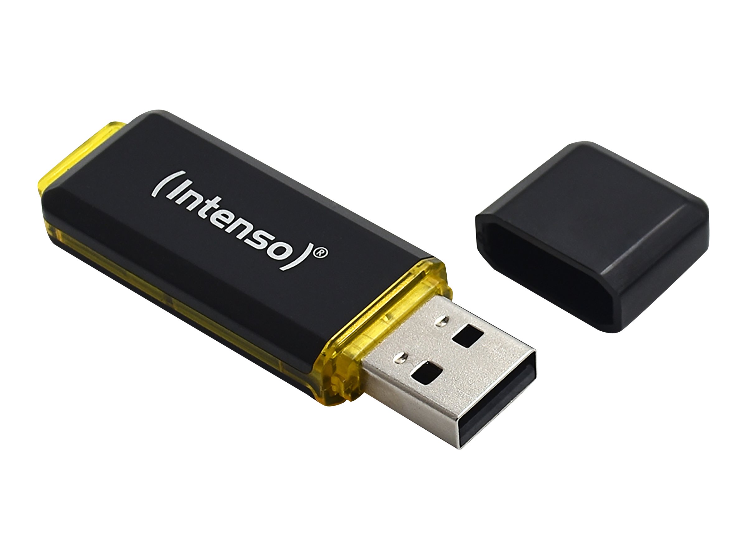 Intenso USBStick High Speed Line schwarz, gelb 256 GB, 1 St