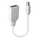 LINDY Adapterkabel Mini-DP M/DP F Kupplung Premium geschirmt