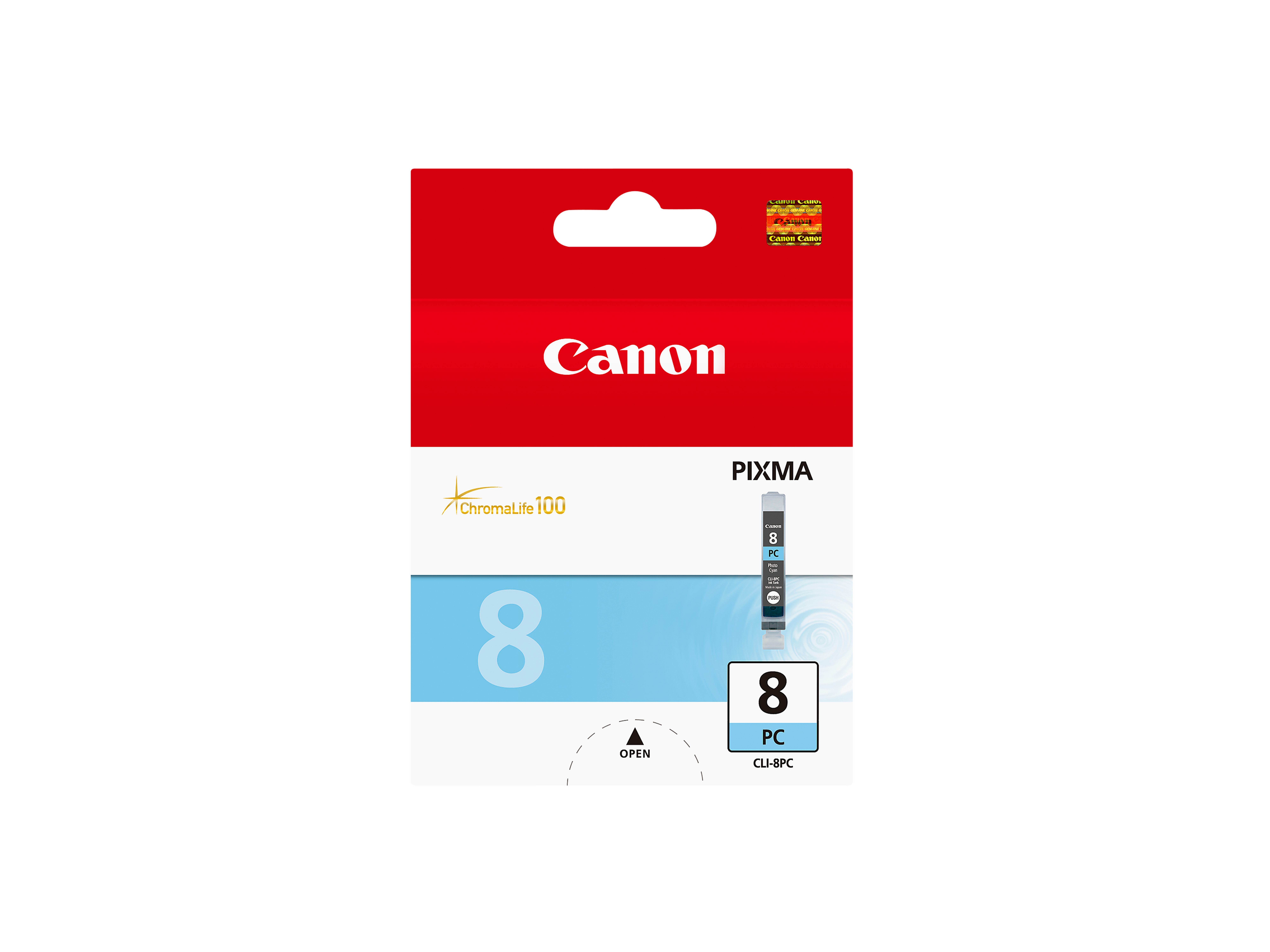 Canon CLI8 PC Foto cyan Druckerpatrone