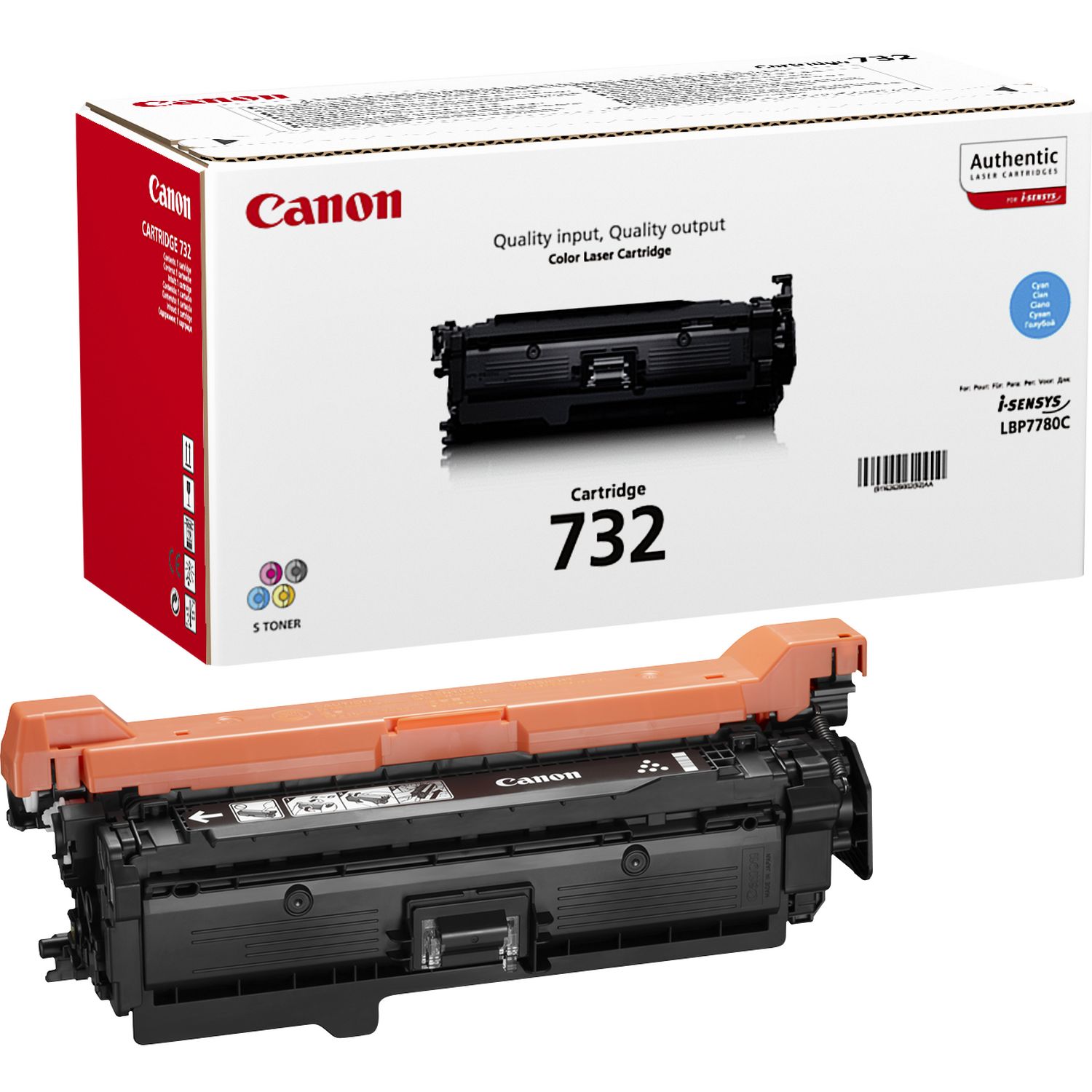 CANON 732C Toner cyan Standardkapazität 6400 Seiten 1erPack