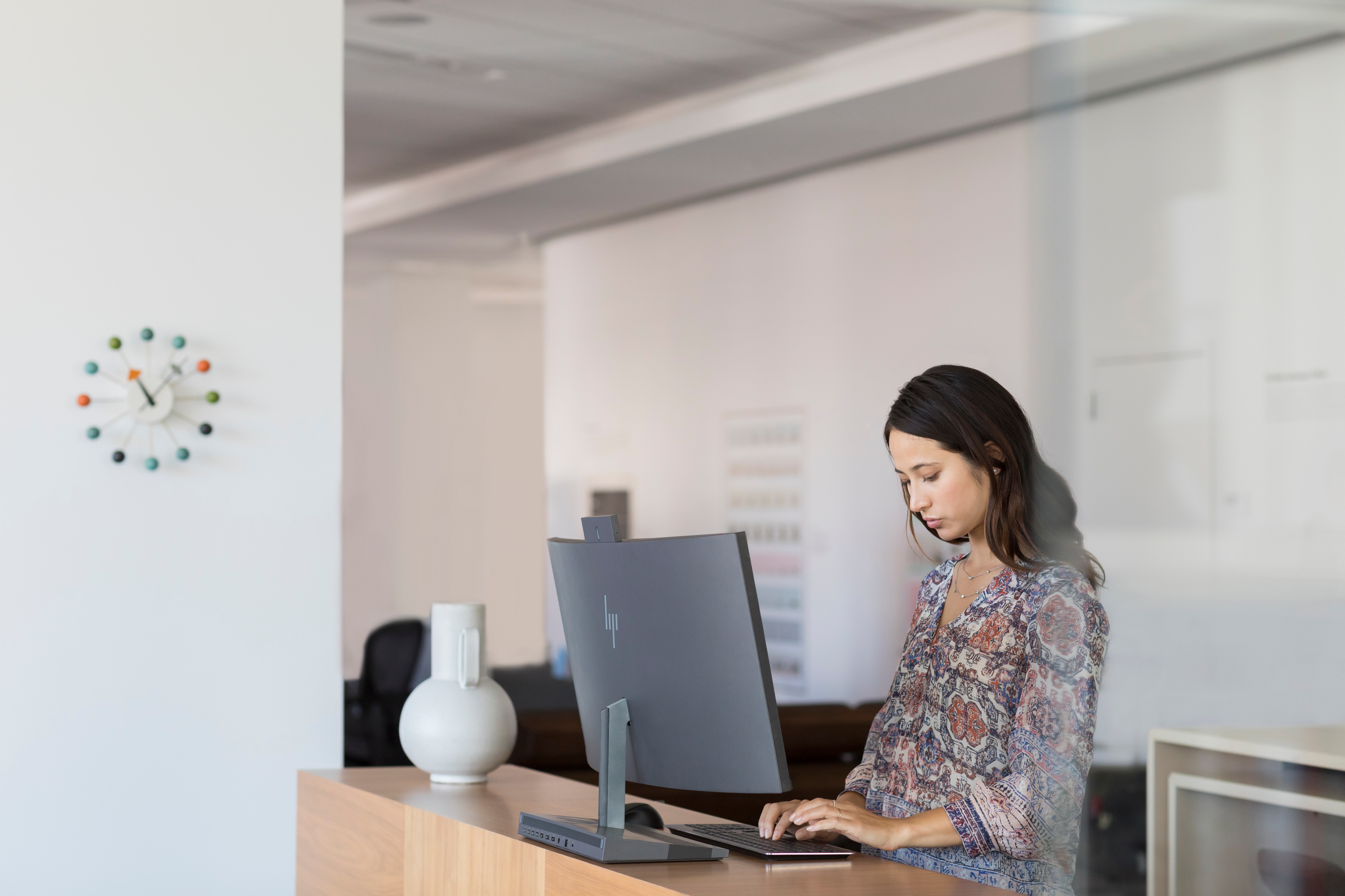 HP Wireless Premium Mouse Beidhaendig Laser RF Wireless 1200 DPI Schwarz