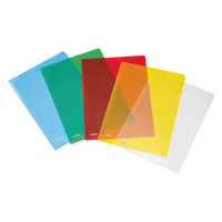 10 herlitz Sichthüllen DIN A4 farbsortiert genarbt 0,19 mm 10 herlitz Sichthüllen DIN A4 farbsortiert genarbt 0,19 mm