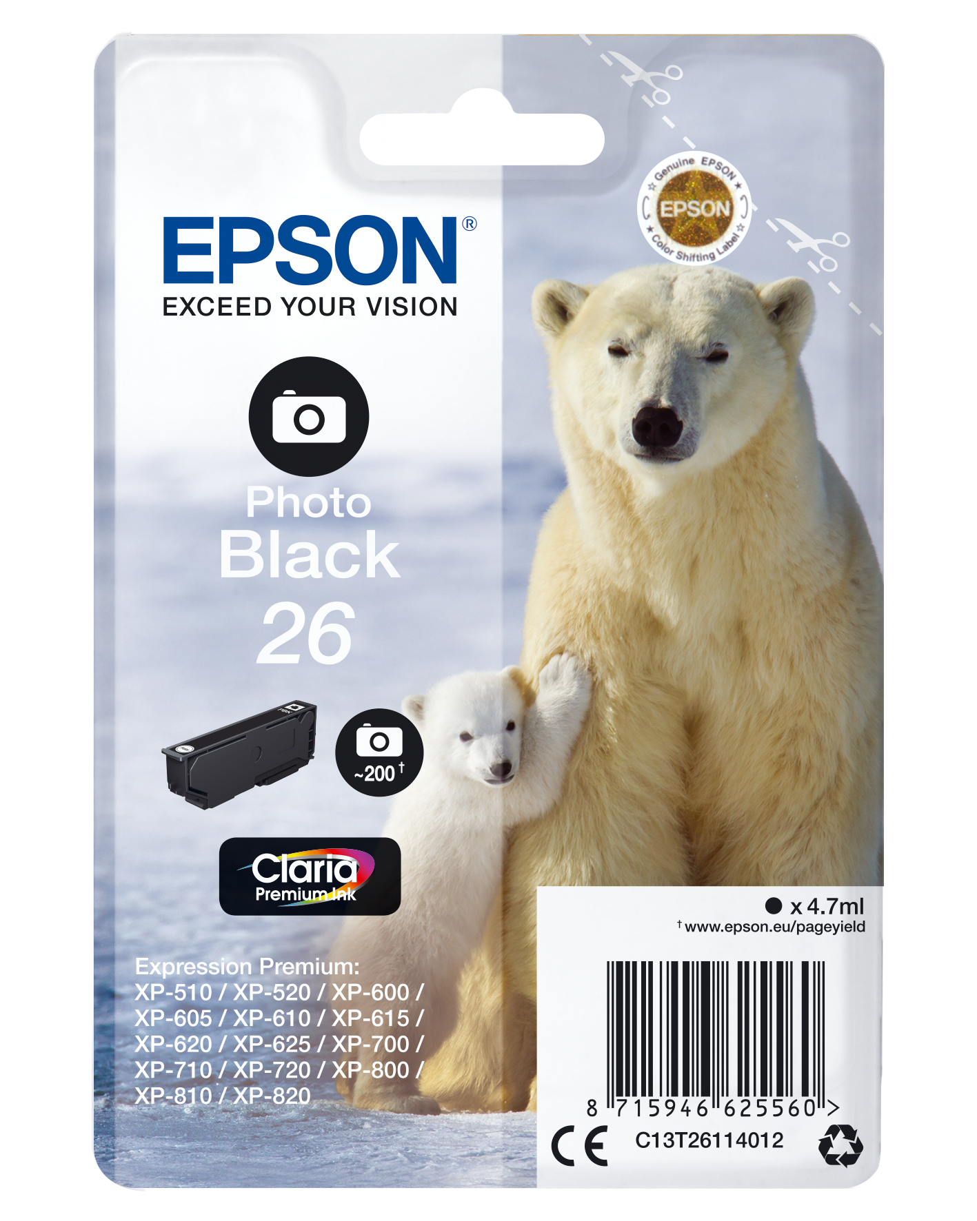 Epson 26 Fotoschwarz
