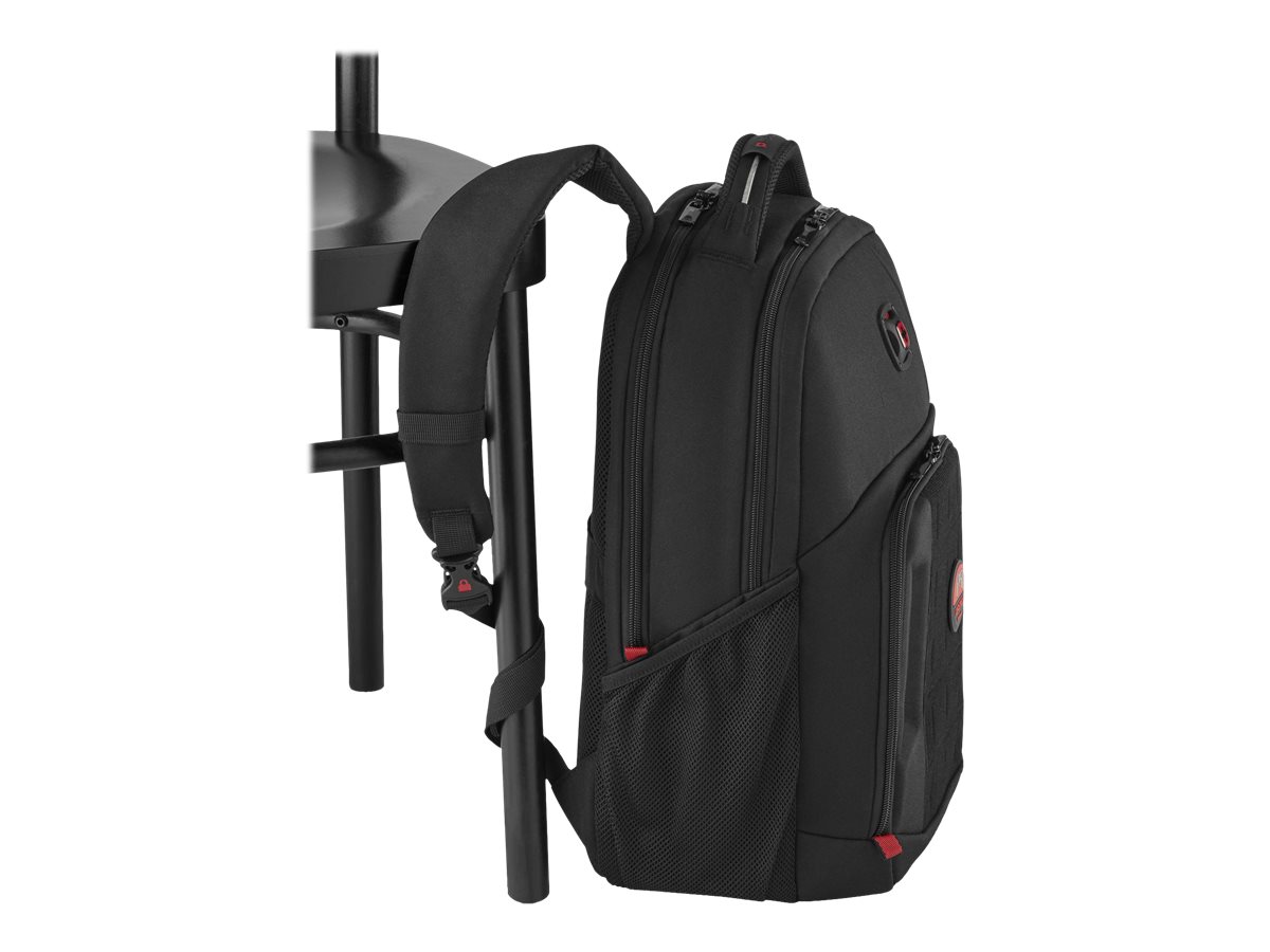 Wenger PlayerMode 15,6-Zoll-Gaming-Laptop-Rucksack - schwarz