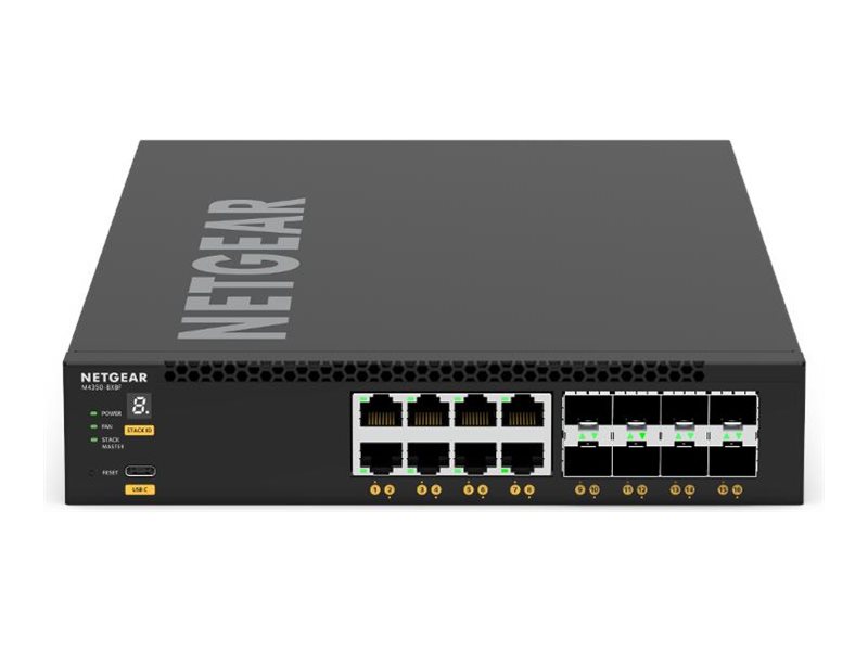 NETGEAR 16PT M4350-8X8F Managed Switch NETGEAR 16PT M4350-8X8F Managed Switch