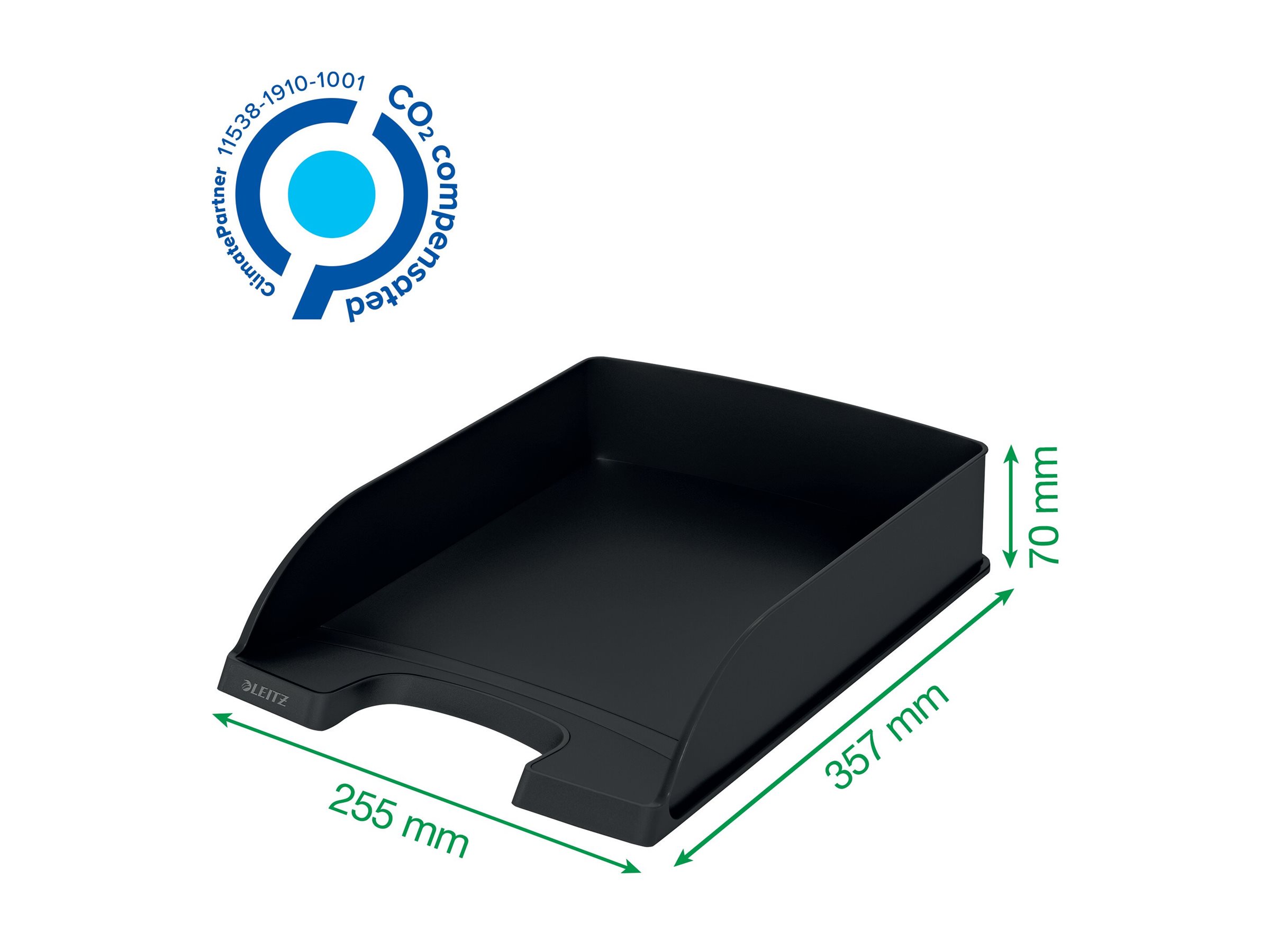LEITZ Briefablage Recycle 5227 schwarz