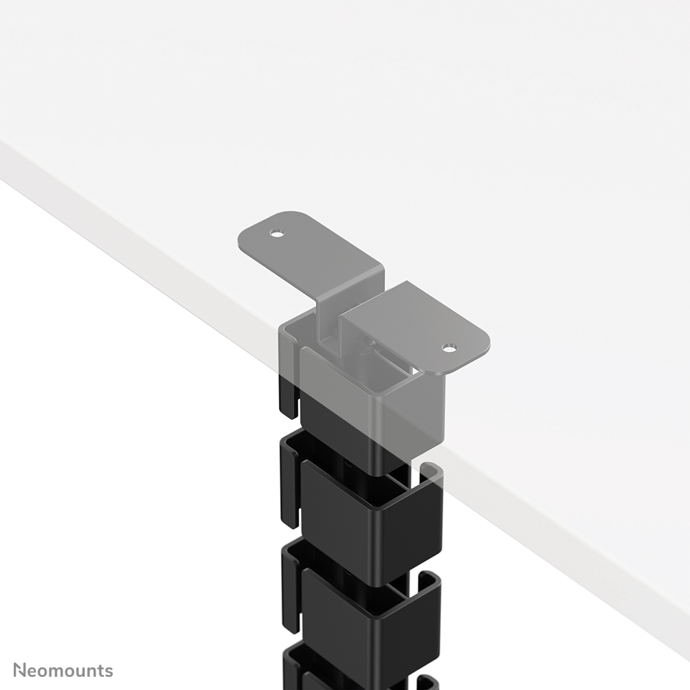 NEOMOUNTS Cable Spine Organizer for sitstand desk frames screw mounted black