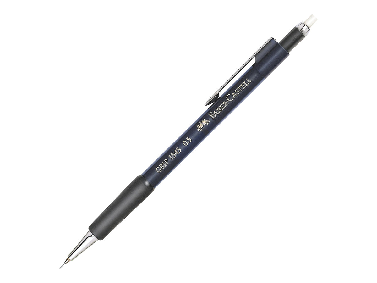 FABER-CASTELL GRIP 1345 Druckbleistift blau B 0,5 mm, 1 St. FABER-CASTELL GRIP 1345 Druckbleistift blau B 0,5 mm, 1 St.