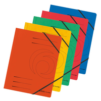 5 herlitz Eckspanner easy orga DIN A4 farbsortiert