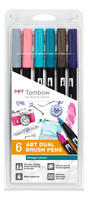 Tombow ABT Dual Brush-Pens farbsortiert, 1 Set Tombow ABT Dual Brush-Pens farbsortiert, 1 Set