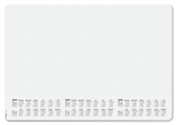 SIGEL Schreibtischunterlage Dotted weiss/schwarz Papier 59,5 x 41,0 cm, 30 Blatt SIGEL Schreibtischunterlage Dotted weiss/schwarz Papier 59,5 x 41,0 cm, 30 Blatt
