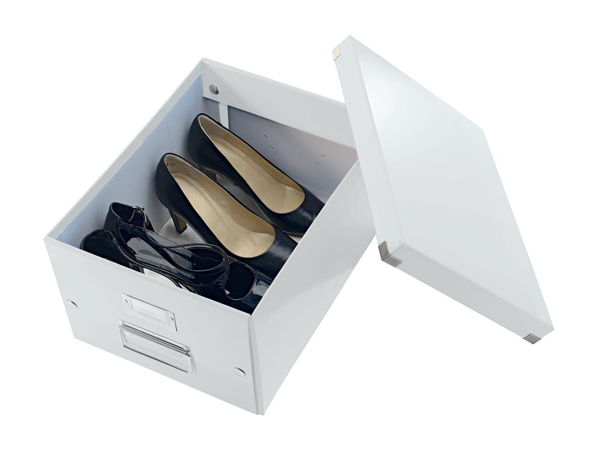 LEITZ Click & Store Aufbewahrungsbox 16,7 l weiss 28,1 x 36,9 x 20,0 cm LEITZ Click & Store Aufbewahrungsbox 16,7 l weiss 28,1 x 36,9 x 20,0 cm