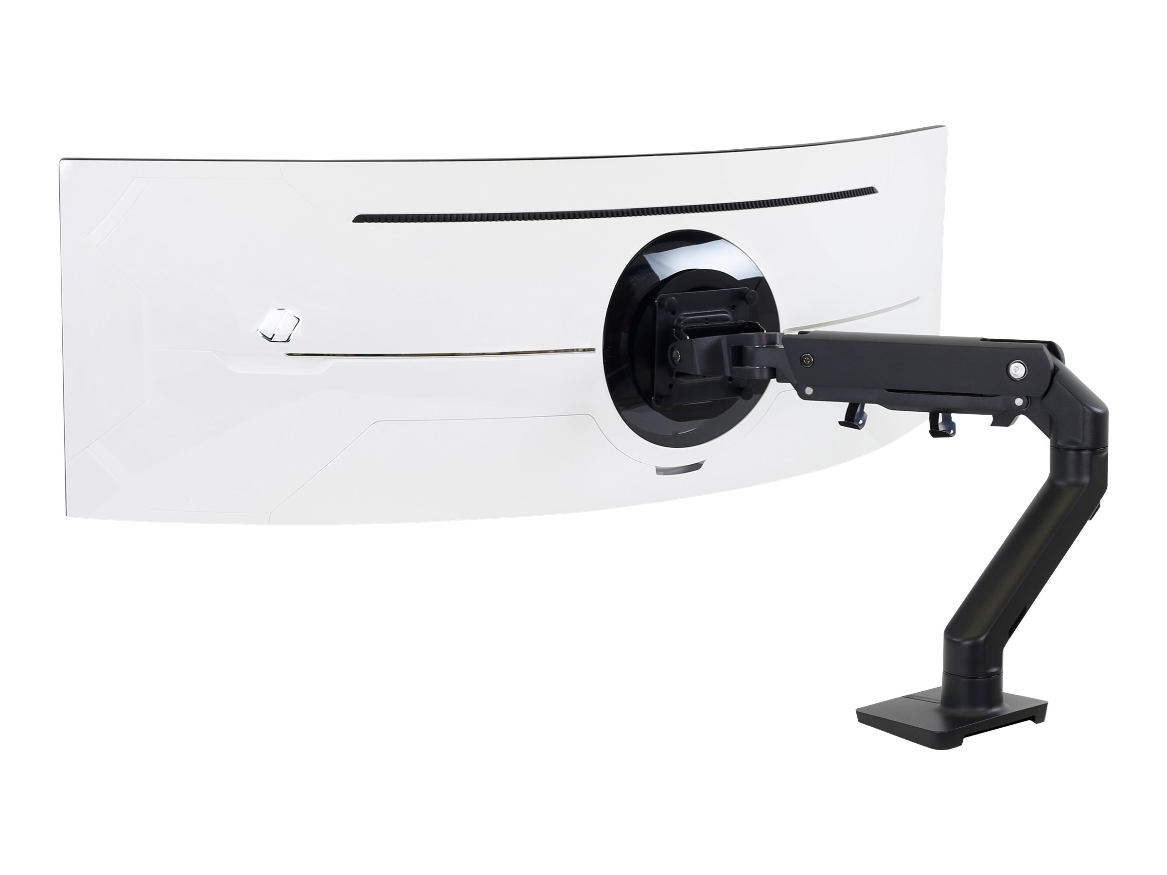 ERGOTRON HX monitor arm with HD monitor joint in black