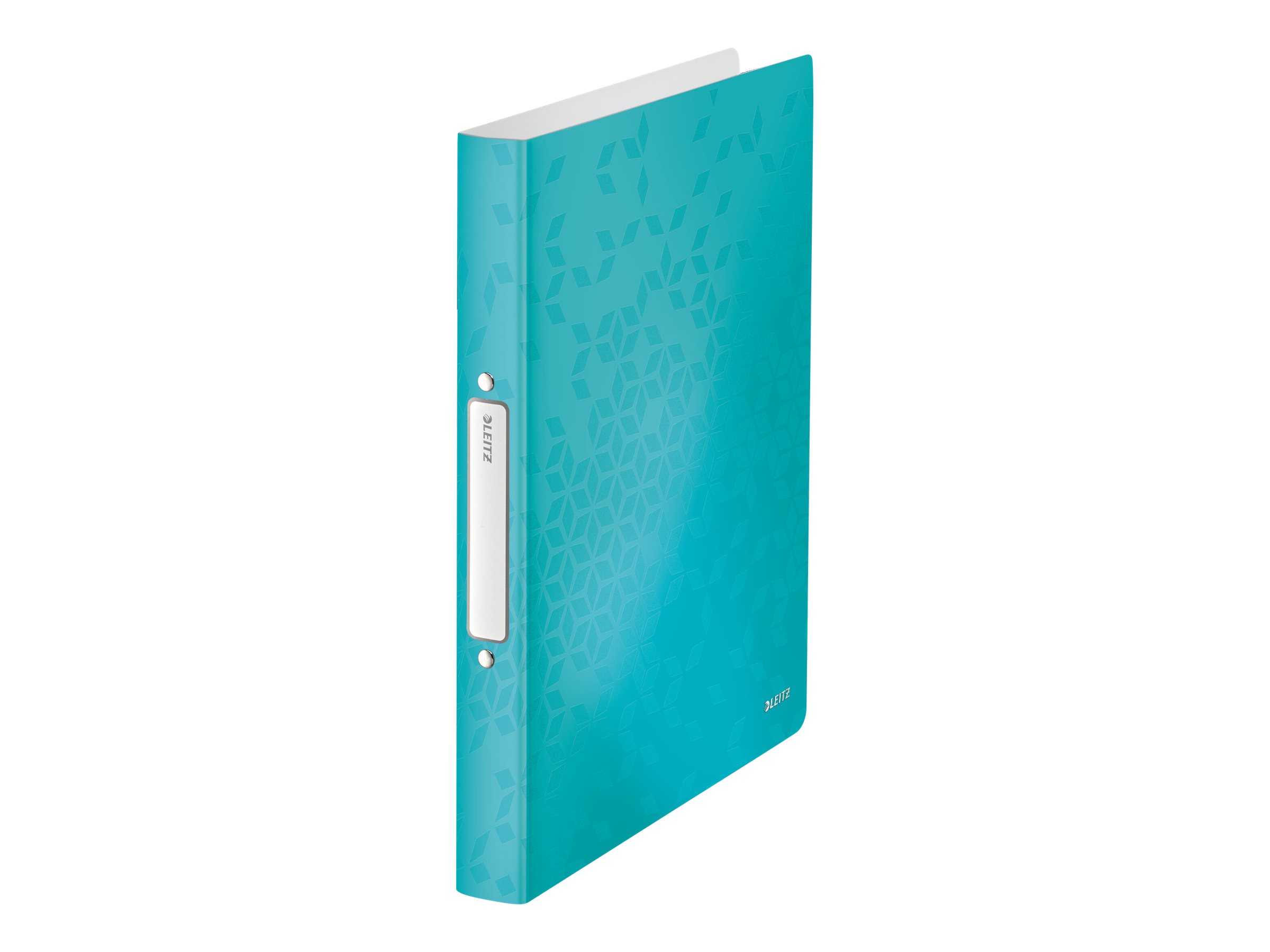 LEITZ WOW Ringbuch 2-Ringe eisblau-metallic 3,2 cm DIN A4 LEITZ WOW Ringbuch 2-Ringe eisblau-metallic 3,2 cm DIN A4