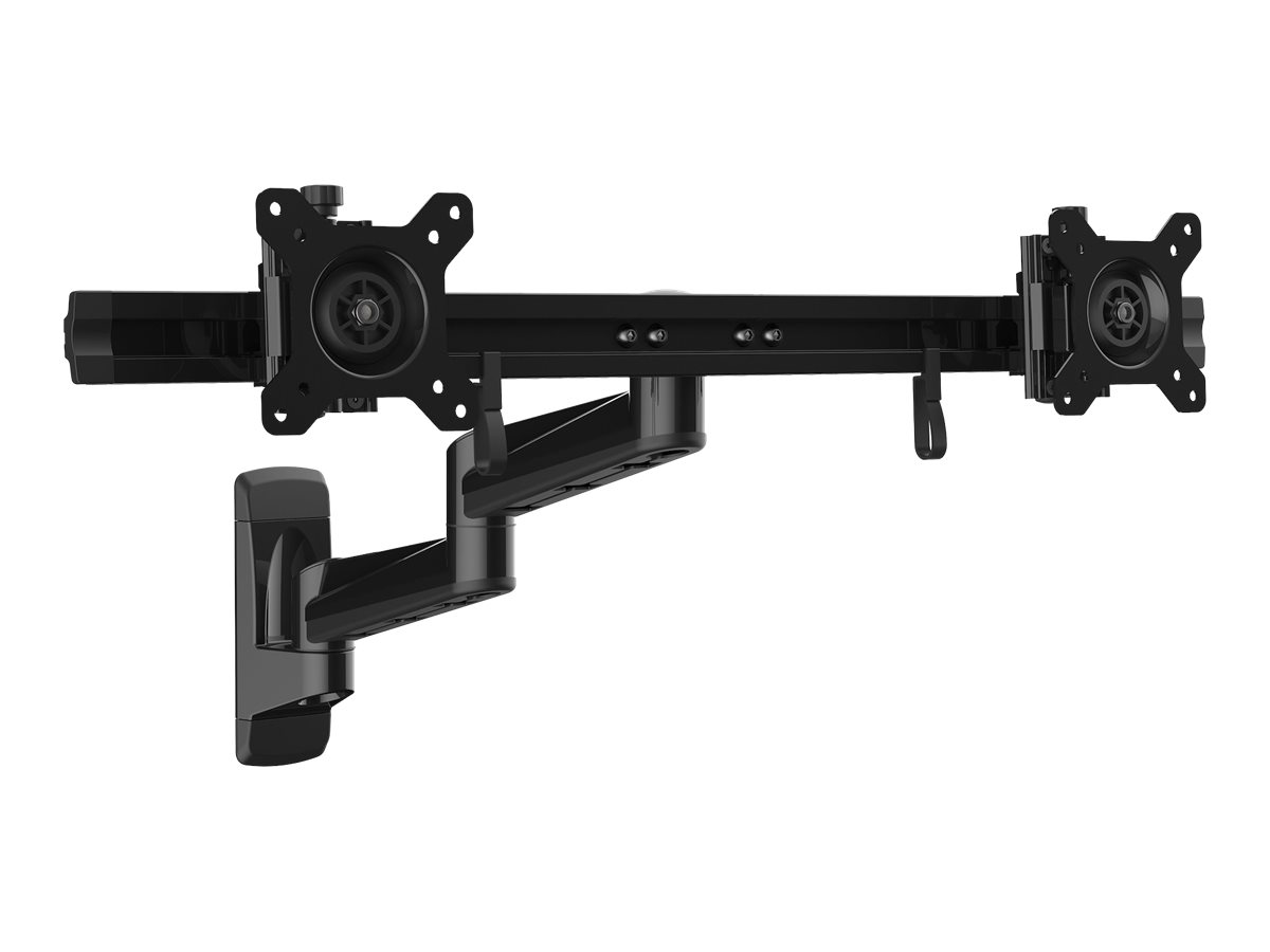 STARTECH.COM Wandmontage Dual Monitorarm - Drehbar - Zweifach Monitorhalter - Für zwei 38cm 15Zoll bis 60cm 24Zoll Monitore VESA