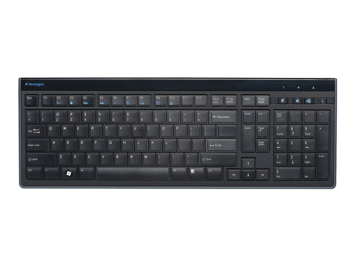 KENSINGTON Slim Type Tastatur USB schwarz