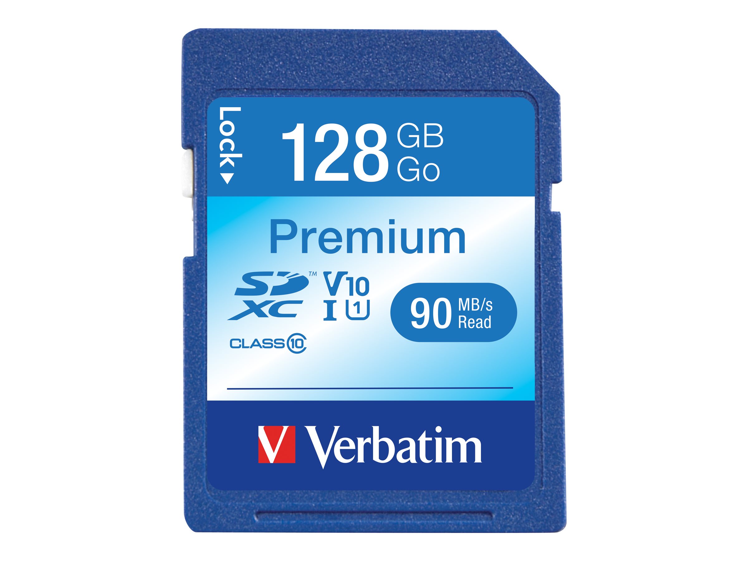 VERBATIM PREMIUM U1 SDXC KARTE 128GB