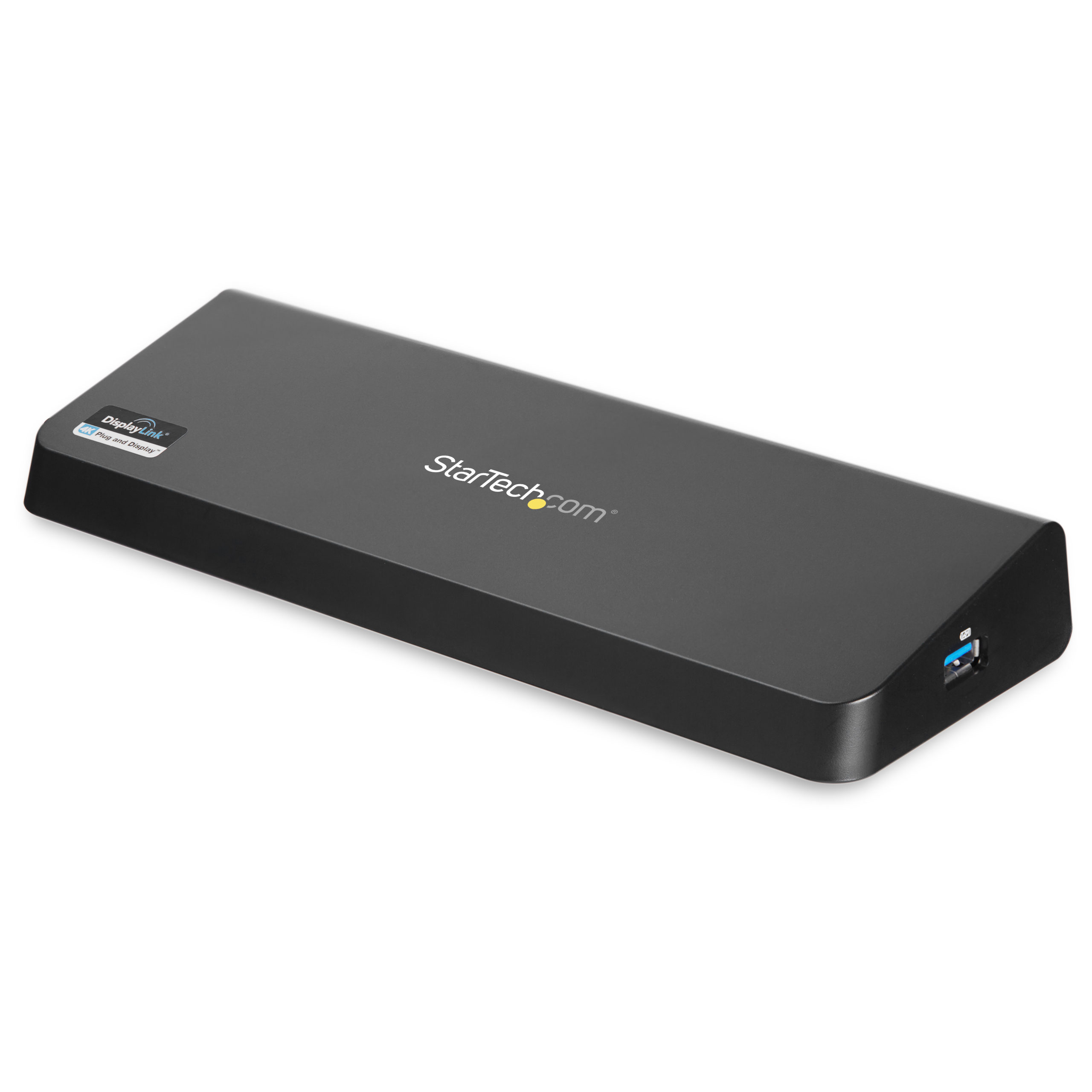 STARTECHCOM USB 30 Docking Station 4K HDMI DisplayPort with Fast Charge Ethernet Audio Universal Docking Station