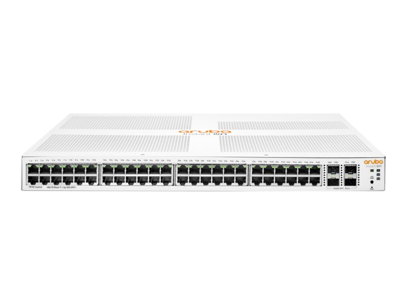 HPE Networking Instant On Switch 48p Gigabit 4p SFP+ 1930 EU en HPE Networking Instant On Switch 48p Gigabit 4p SFP+ 1930 EU en