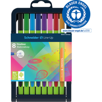 Schneider LineUp Fineliner farbsortiert 0,4 mm, 8 St
