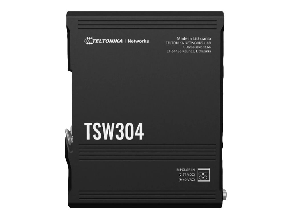 4P Teltonika TSW304 Industrial GSwitch Din RAIL