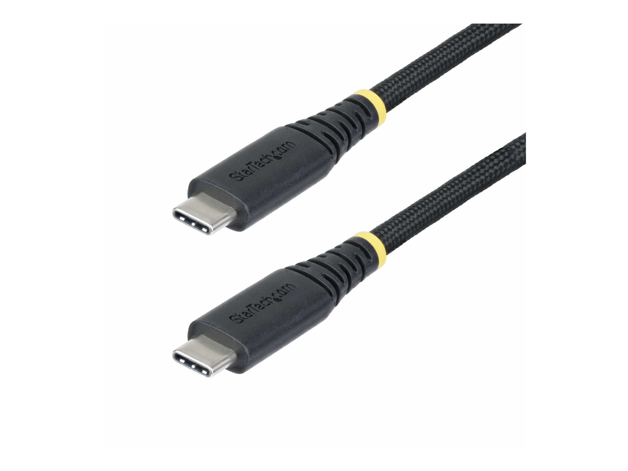 STARTECH.COM 3m USB-C-Ladekabel 240W 5A PD EPR Schnellladekabel Laptop-Ladekabel Nylon Geflochten USB-IF zertifiziert STARTECH.COM 3m USB-C-Ladekabel 240W 5A PD EPR Schnellladekabel Laptop-Ladekabel Nylon Geflochten USB-IF zertifiziert