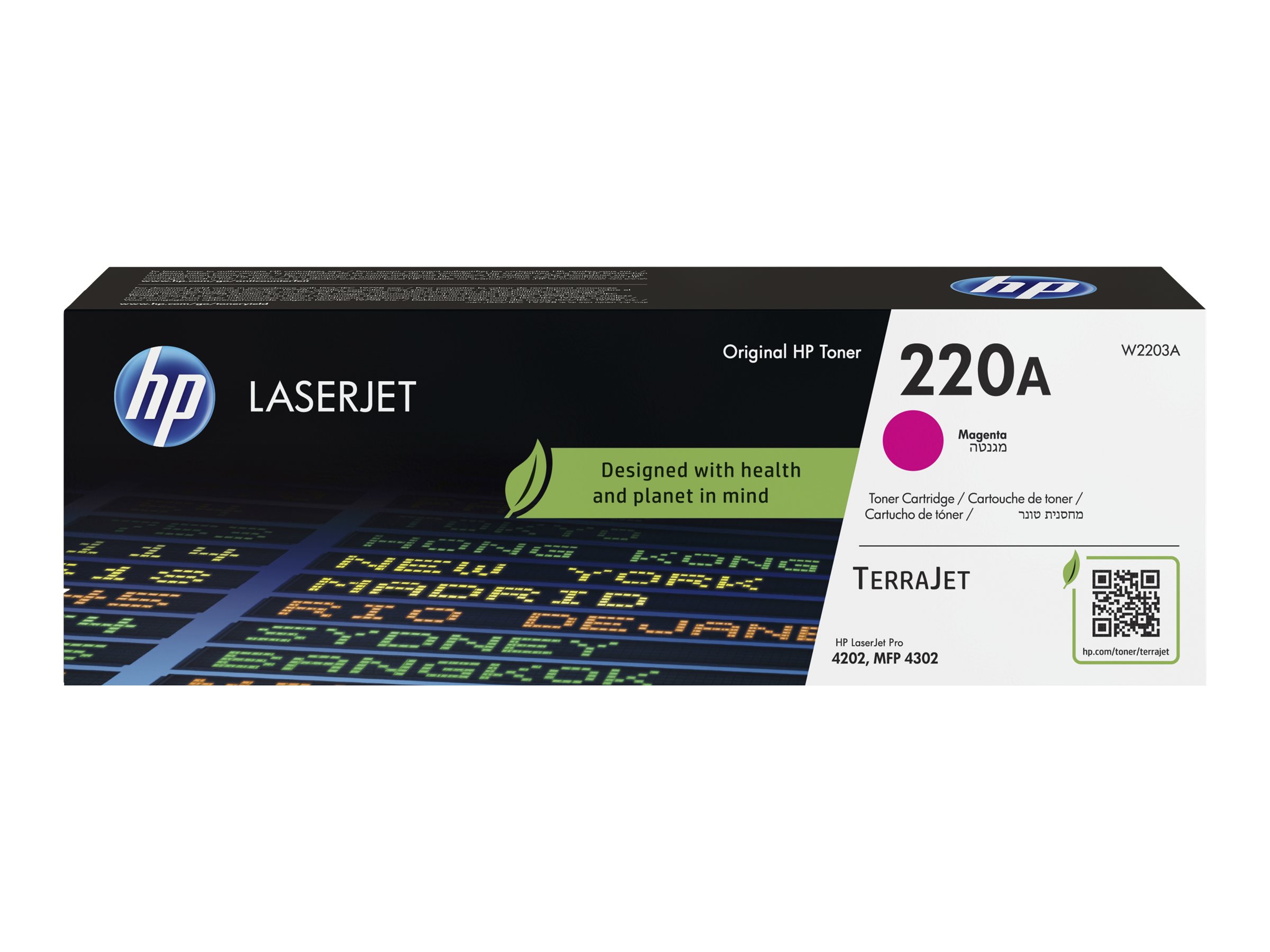HP 220A W2203A magenta Tonerkartusche
