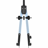 FABERCASTELL Zirkel Grip sky blue, 1 St