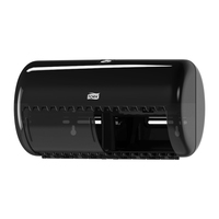 TORK Toilettenpapierspender Elevation T4 557008 schwarz Kunststoff
