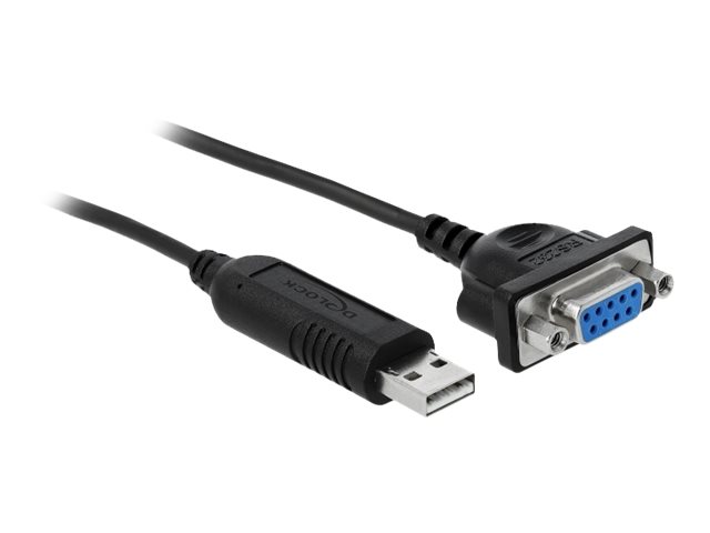 Delock Adapter USB 2.0 Typ-A zu 1 x Seriell RS-232 DB9 Delock Adapter USB 2.0 Typ-A zu 1 x Seriell RS-232 DB9