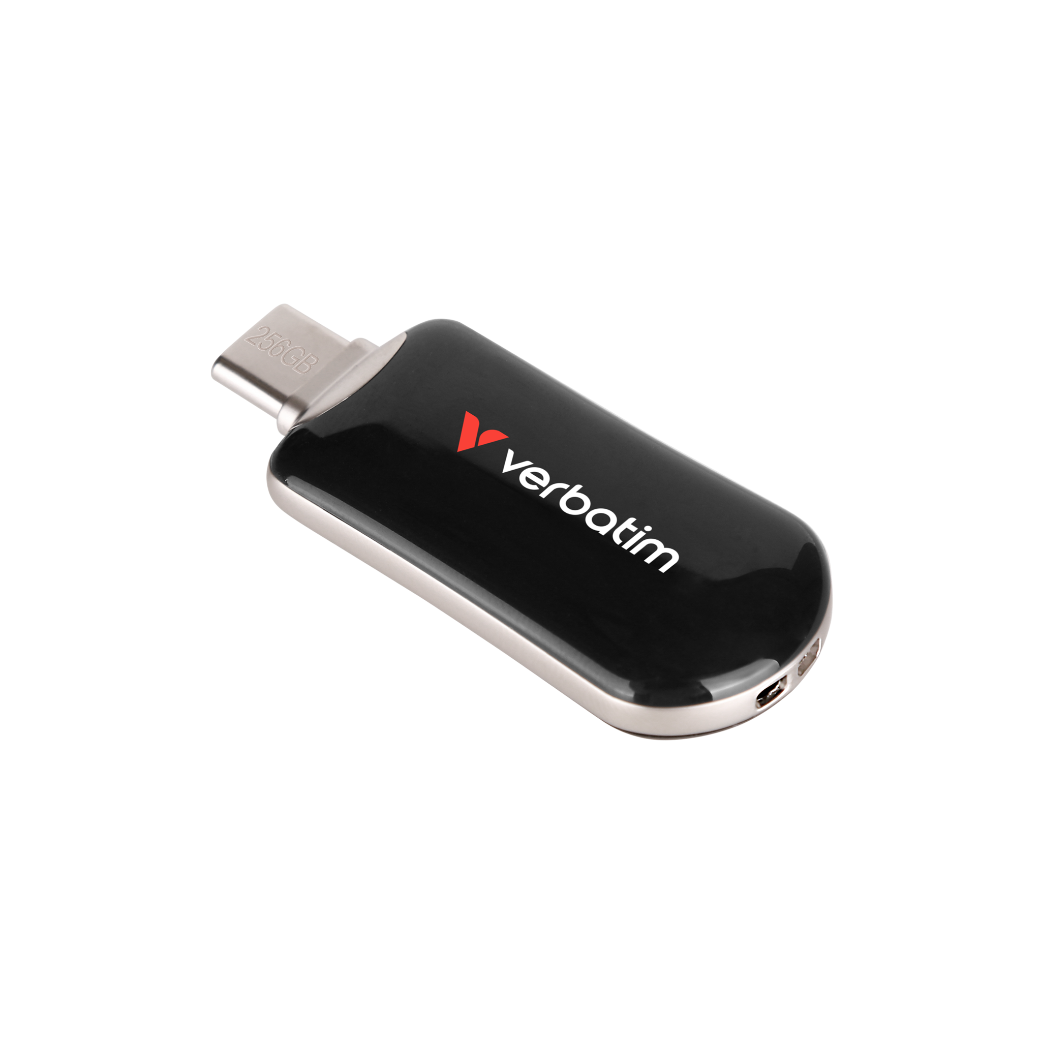 Verbatim Plectra Black 256GB USBC Flash Drive 30226
