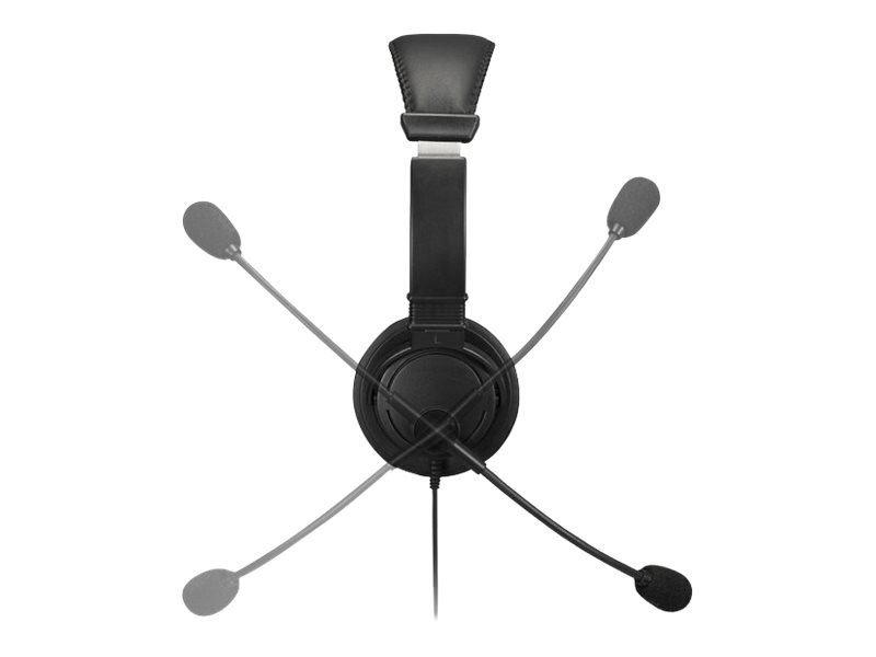 KENSINGTON HiFi USB Headphones with Mic and Volume Control Buttons