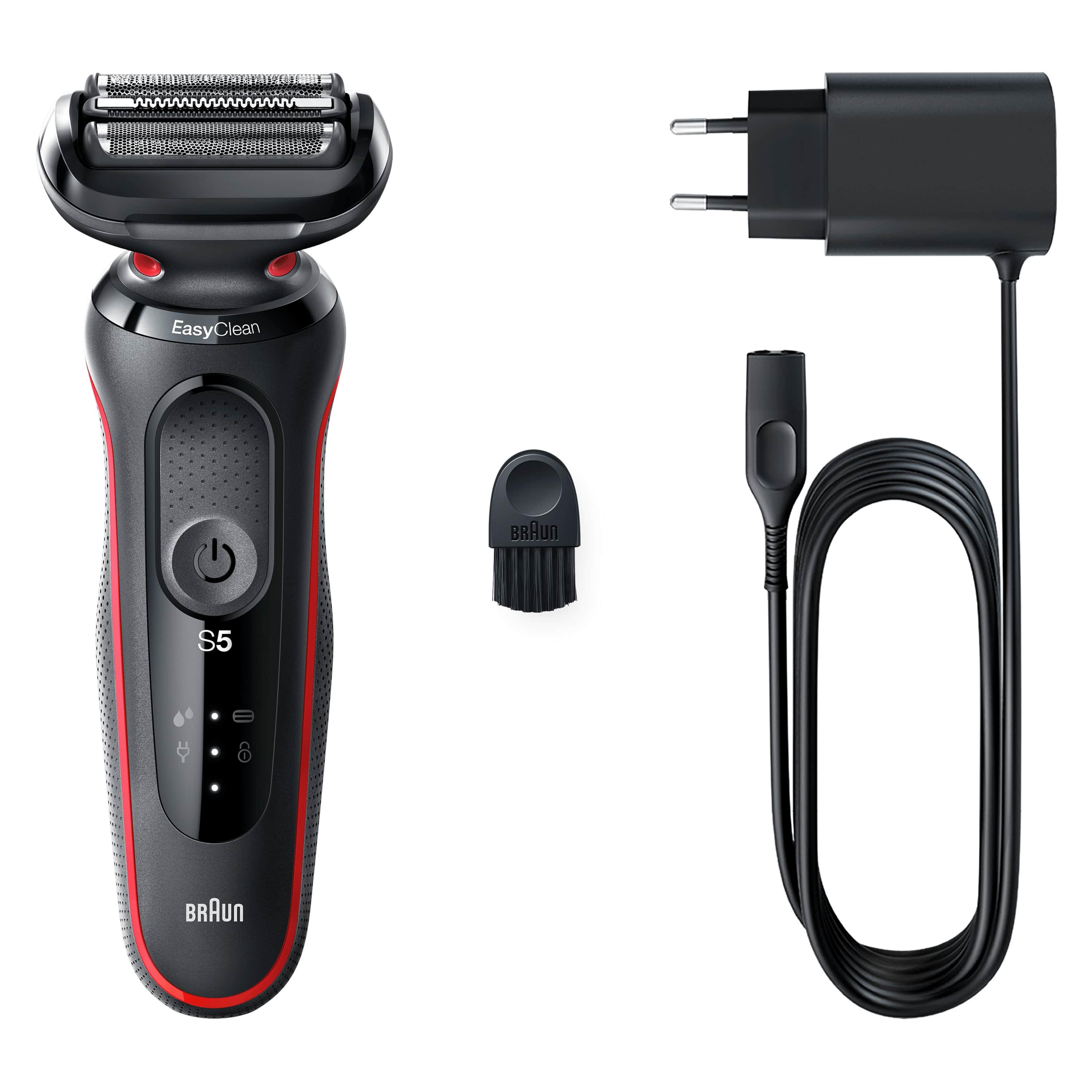 Braun 51R1000s Series 5 Rasierer für Herren, rot