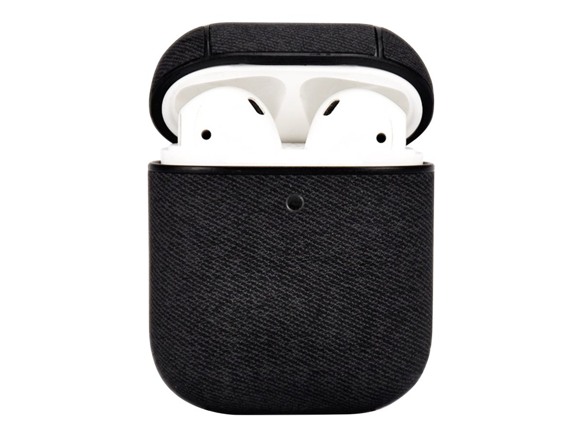 TerraTec Air Box - Tasche für kabellose Ohrhörer - Polycarbonat - durchsichtig - für Apple AirPods (1. Generation, 2. Generation)