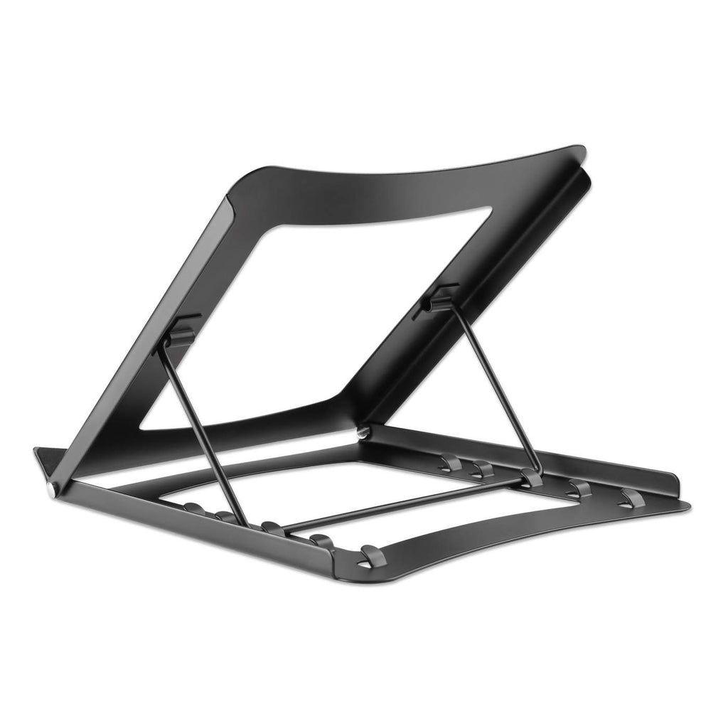 MANHATTAN Verstellbarer Staender fuer Notebooks und Tablets Ergonomische Ablage fuer Geraete von 25,439,6cm 1015,6Zoll bis zu 5kg