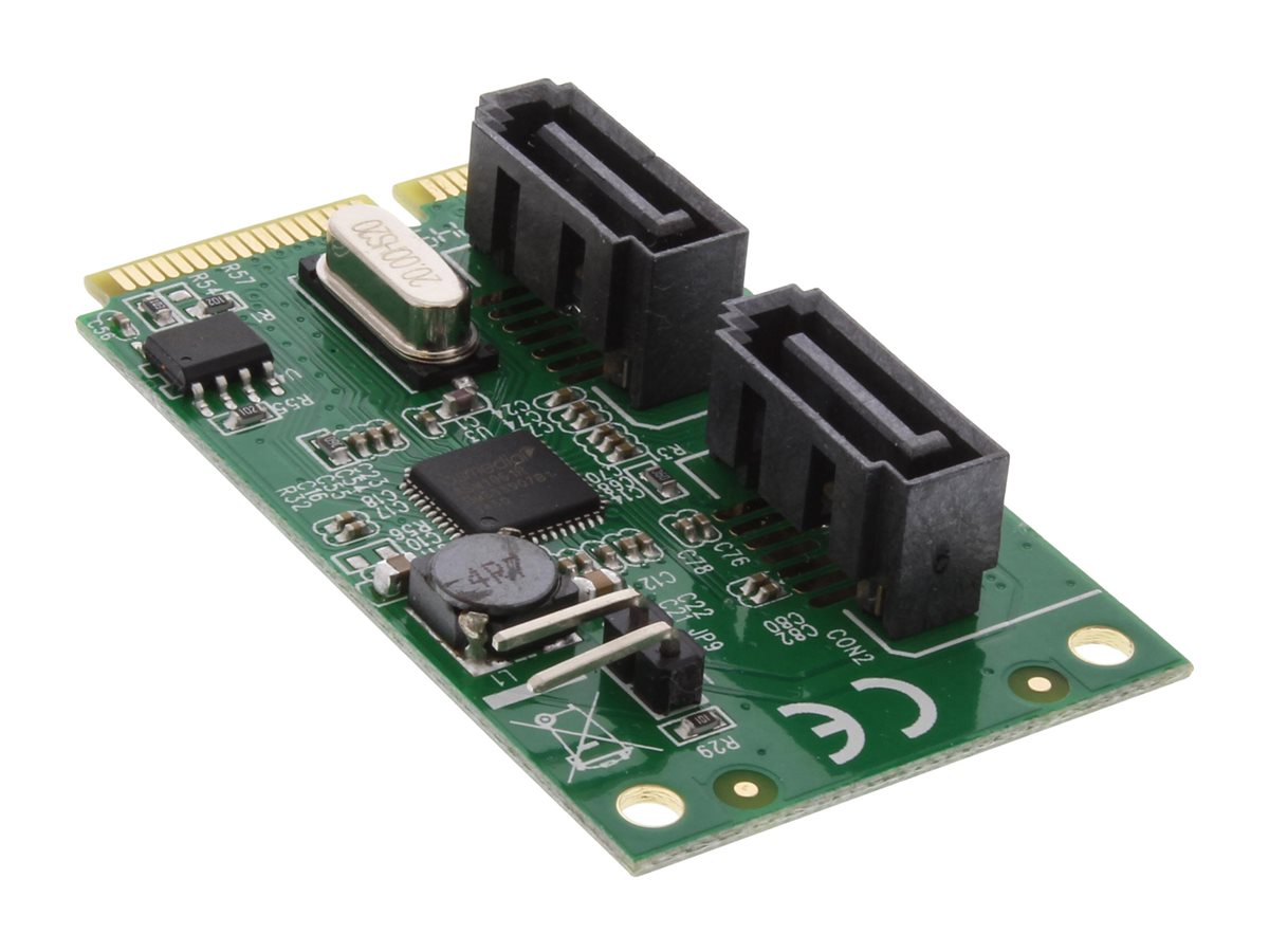 INLINE Mini-PCIe Karte 2x SATA 6Gb/s RAID 0,1,SPAN
