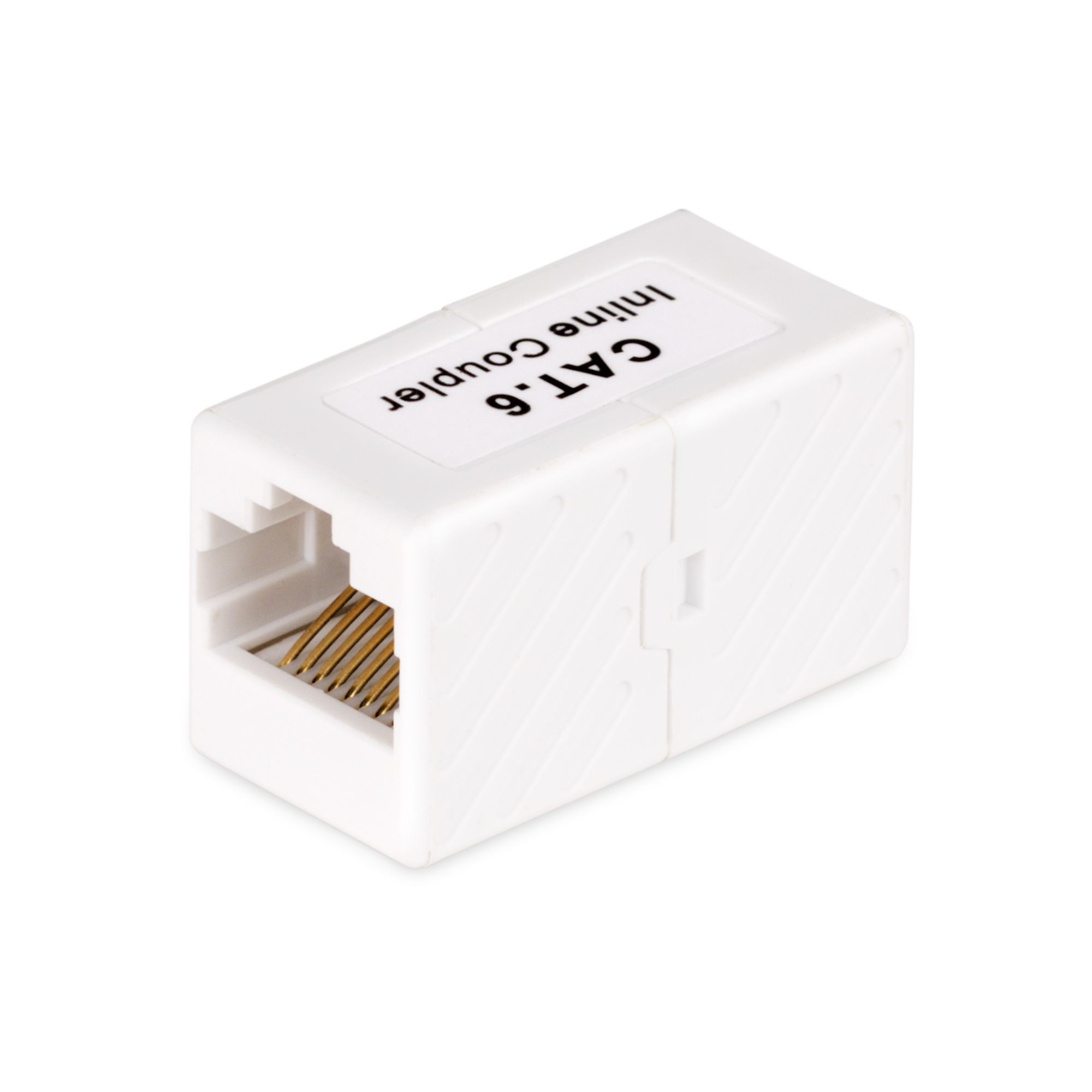 STARTECHCOM RJ45 Kupplung Inline Cat6 Kupplung Lankabel Verlängerung T568 Stecker FF Netzwerkkabel Verlängerung