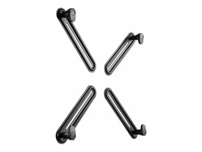 MANHATTAN VESA-Adapter Montageset für Monitore ohne VESA-Löcher 33-68,58cm 13-27Zoll und bis 8kg VESA-Standards 75x75 und 100x100
