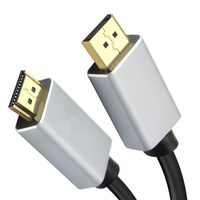 helos Anschlusskabel, DisplayPort SteckerHDMI Stecker, PREMIUM, 2,0m, schwarz